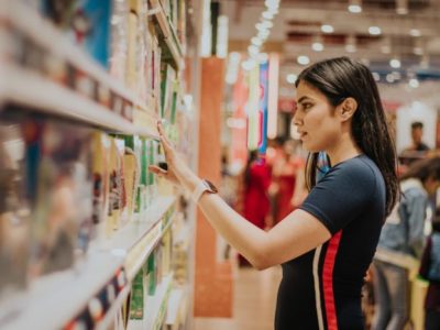 woman shopping