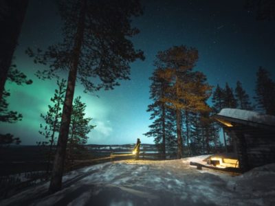 winter nightscape